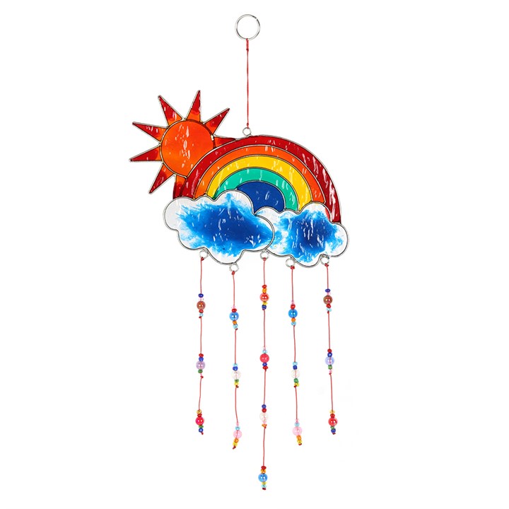 Sun and Rainbow Suncatcher (35cm)