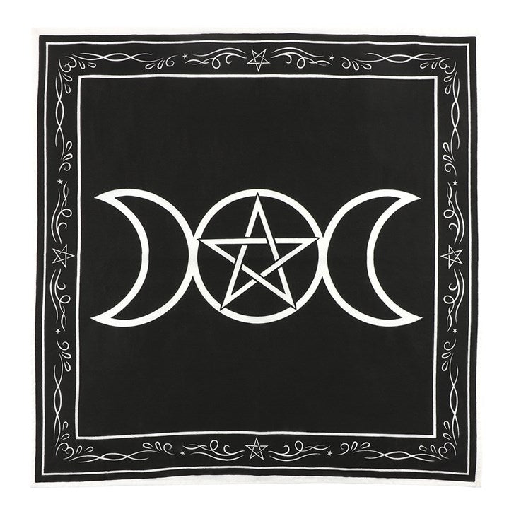 Triple Moon Altar Cloth 70x70cm