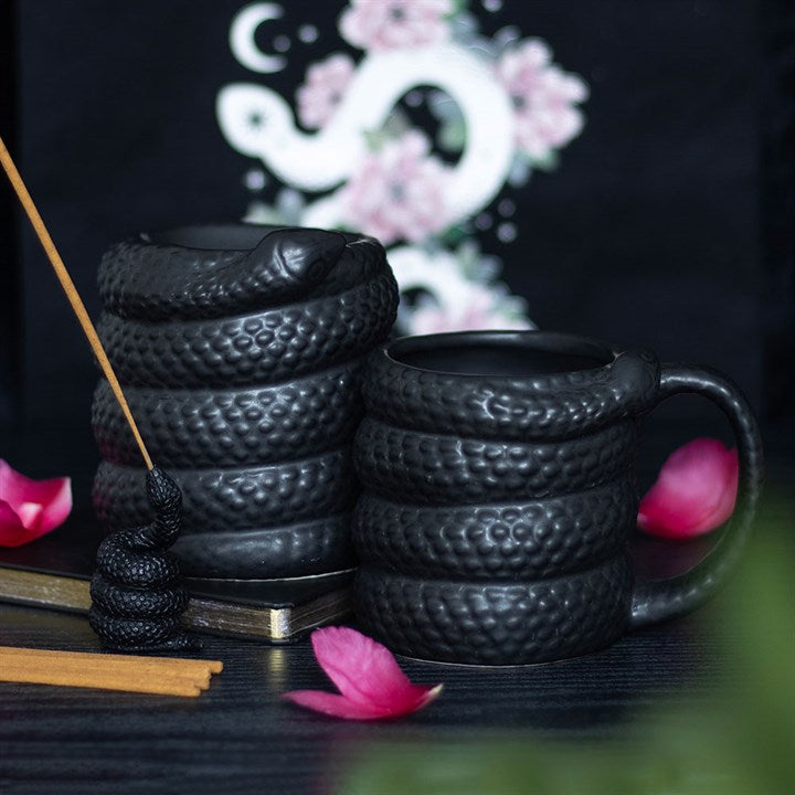 Black Snake Incense Stick Holder