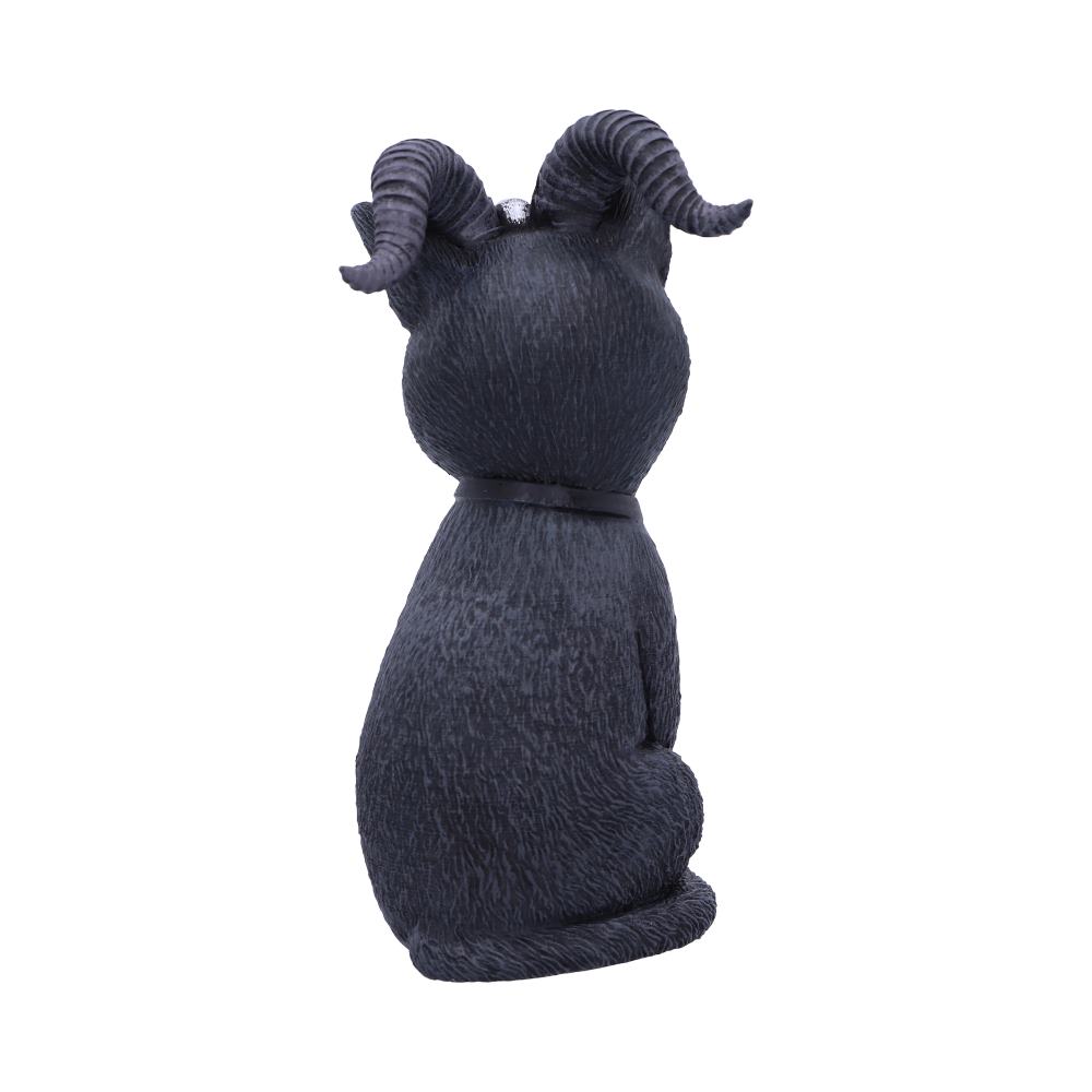 Pawzuph Horned Occult Cat Figurine