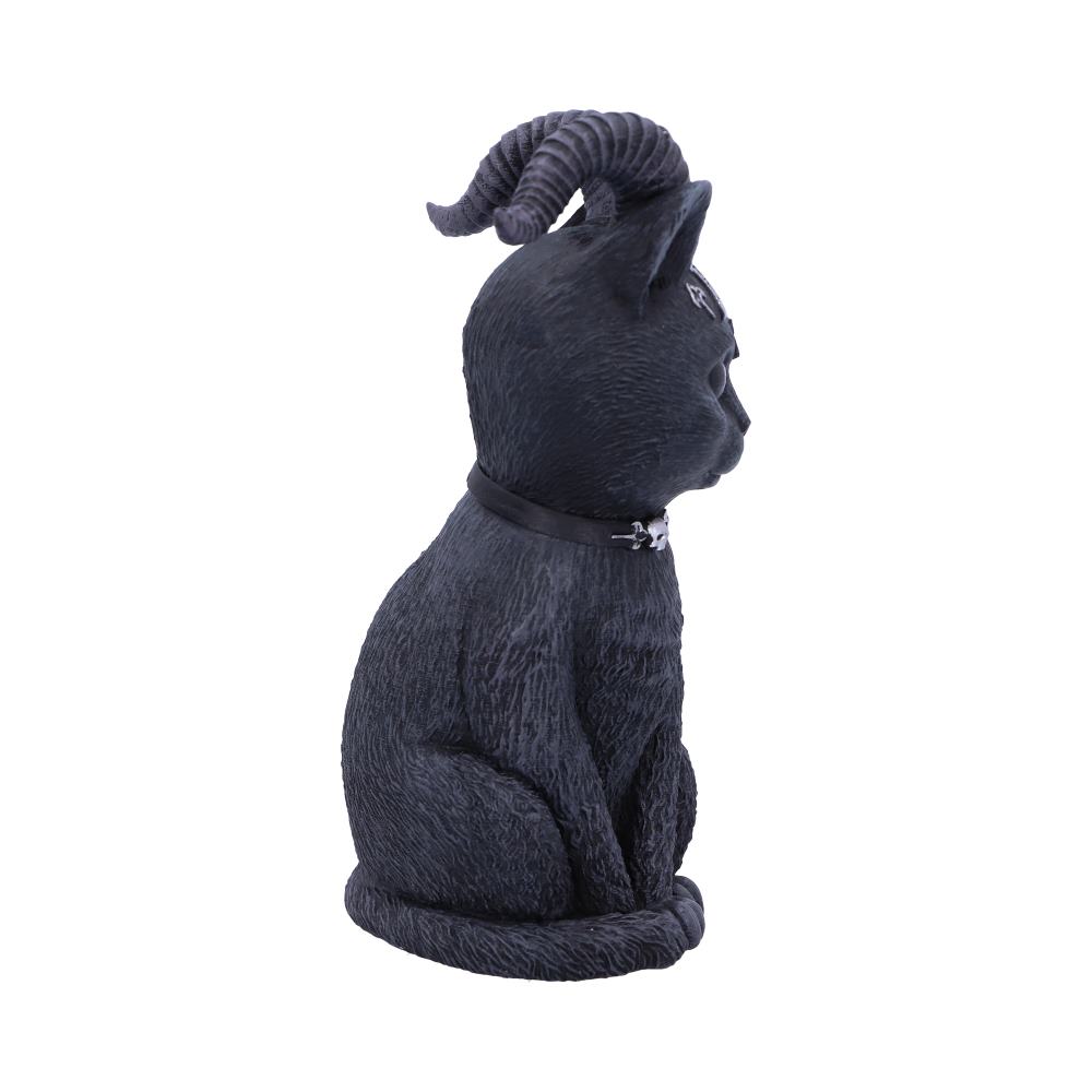 Pawzuph Horned Occult Cat Figurine