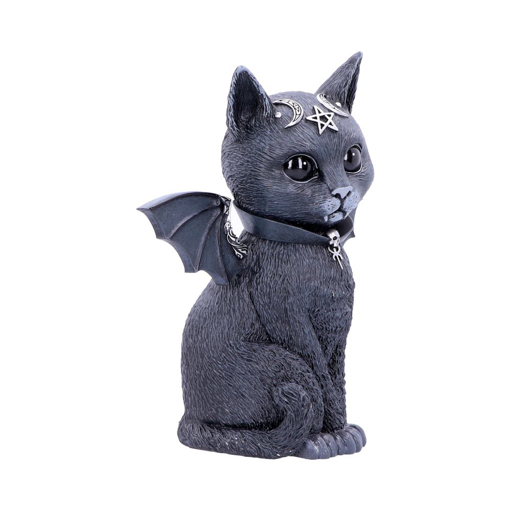 Large Malpuss Winged Occult Cat Figurine