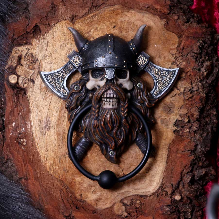 Viking Visit Door Knocker 18.5cm