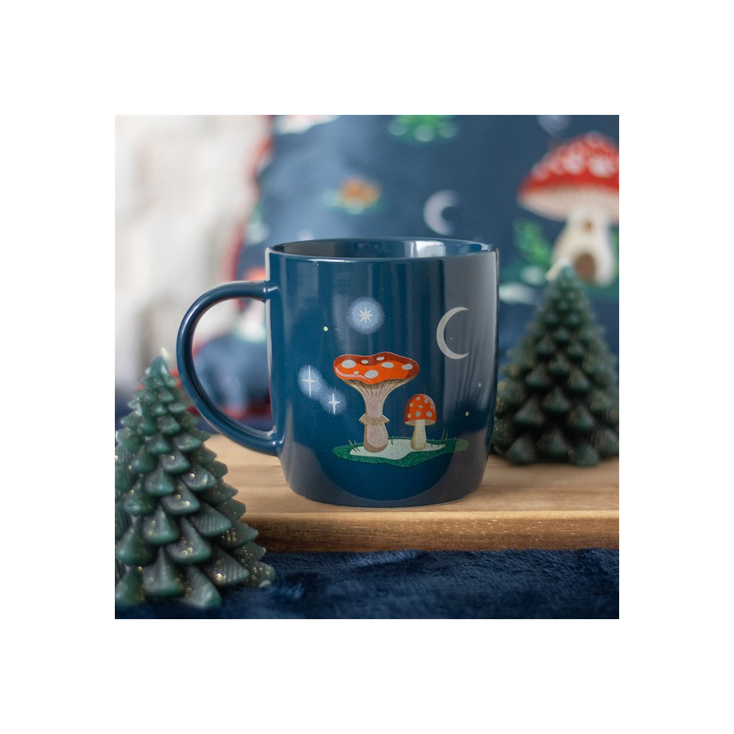 Gnome Sweet Gnome Mushroom Mug